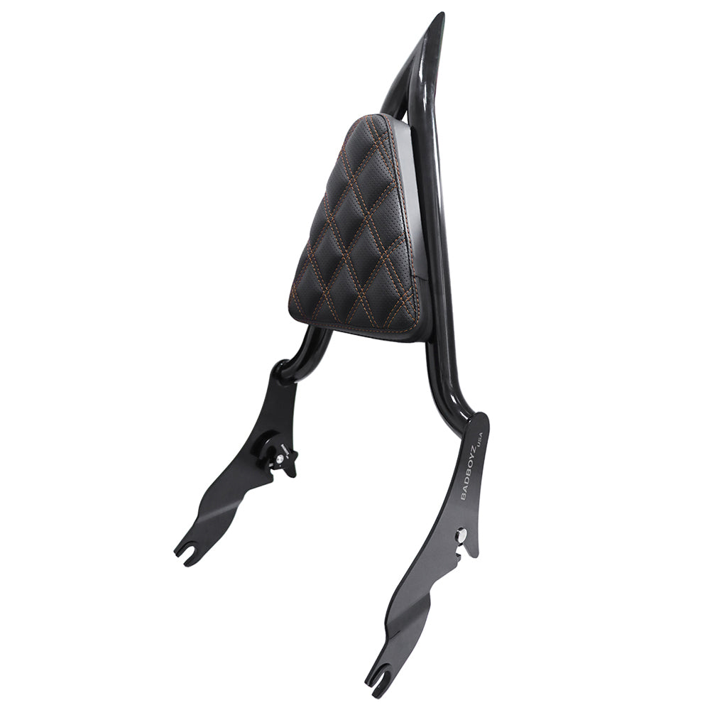 Reaper Sissy bar with Matching pad Diamond stitching