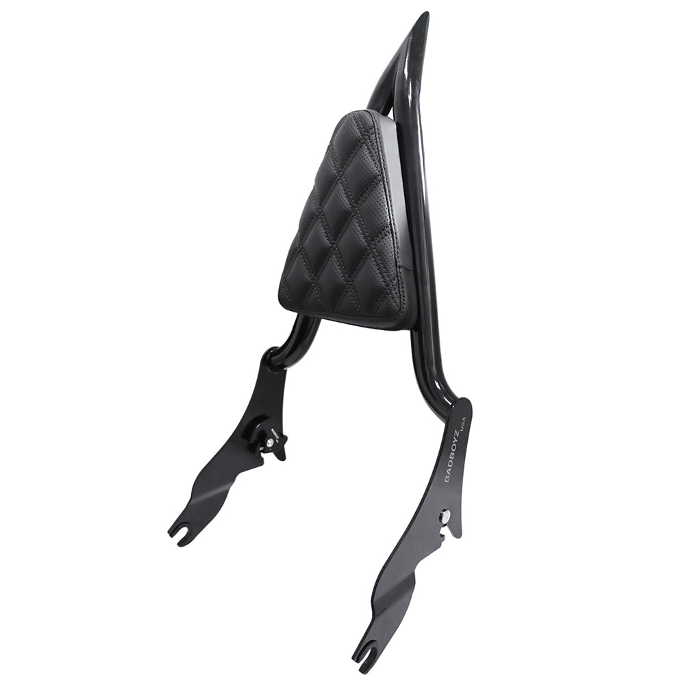 Reaper Sissy bar with Matching pad Diamond stitching