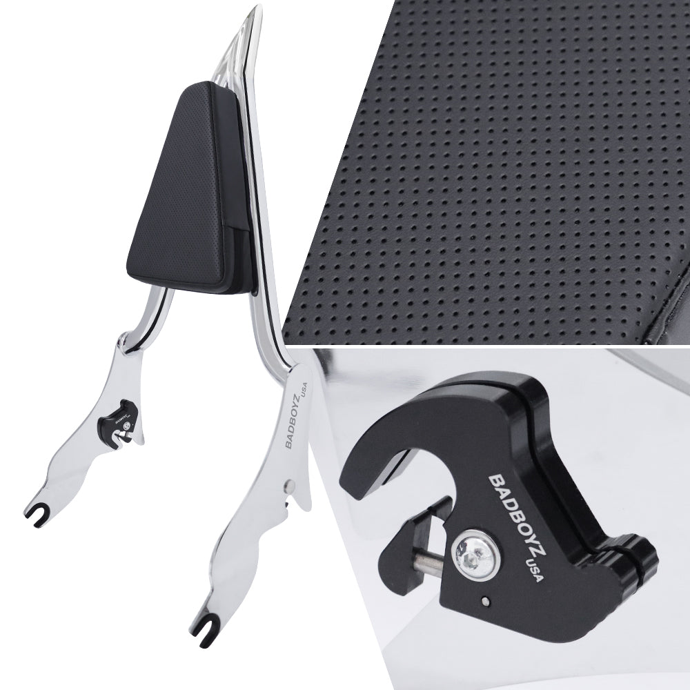 Reaper Sissy bar with Matching pad Diamond stitching
