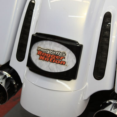 Stealth III License Plate System for CVO Touring Models