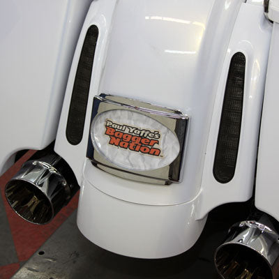 Stealth III License Plate System for CVO Touring Models