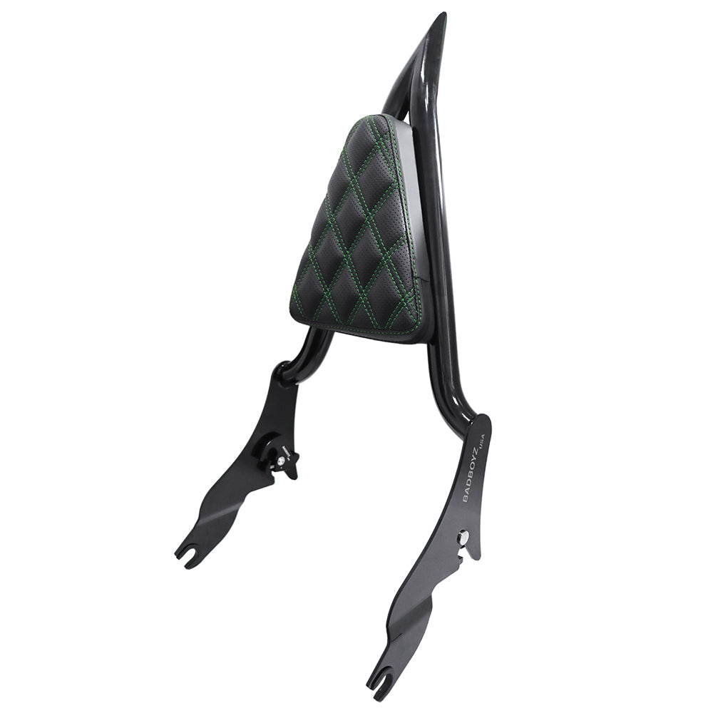 Reaper Sissy bar with Matching pad  Diamond stitching