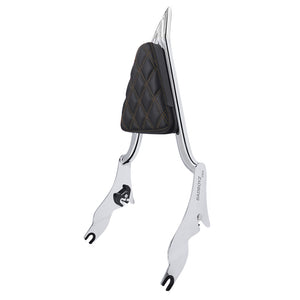 Reaper Sissy bar with Matching pad  Diamond stitching