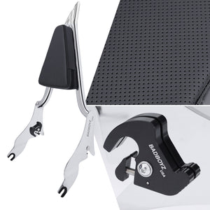 Reaper Sissy bar with Matching pad  Diamond stitching