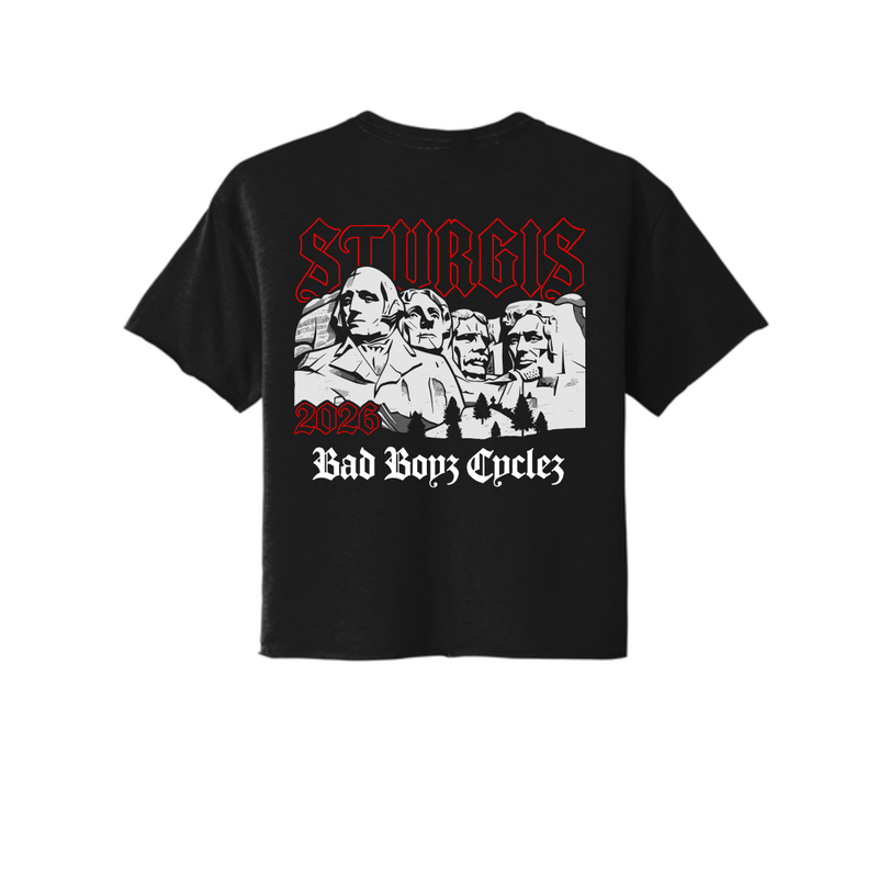 STURGIS 2026 LIMITED RUN Black Crop Top