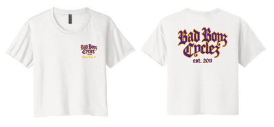Born Free 17 Limited Run White Crop Top