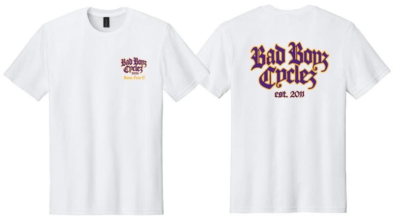 Born Free 17 Limited Run White Shirts
