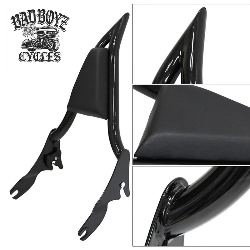 Reaper Sissy bar with Matching pad  Diamond stitching